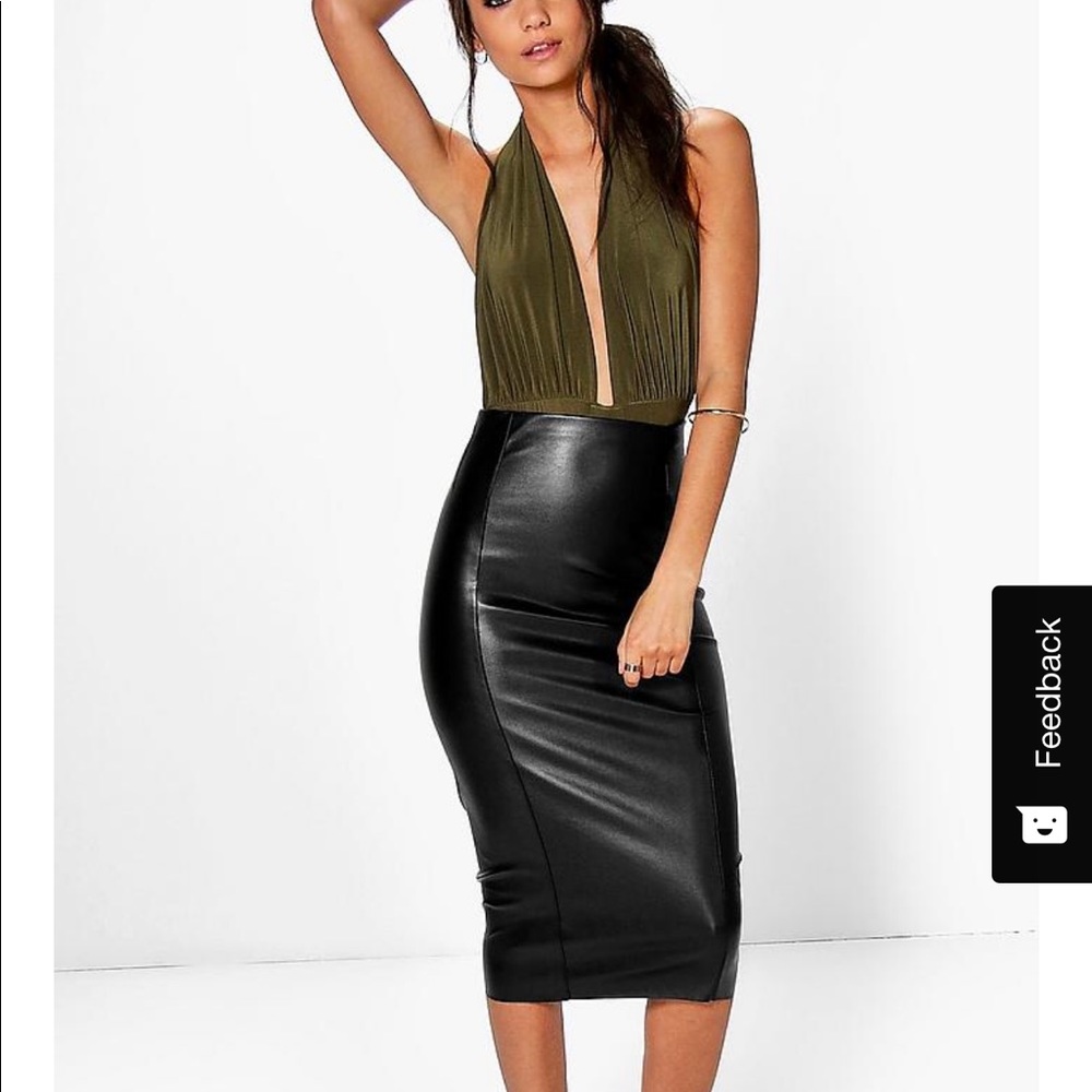 ❤️ leather skirt for a tall person!